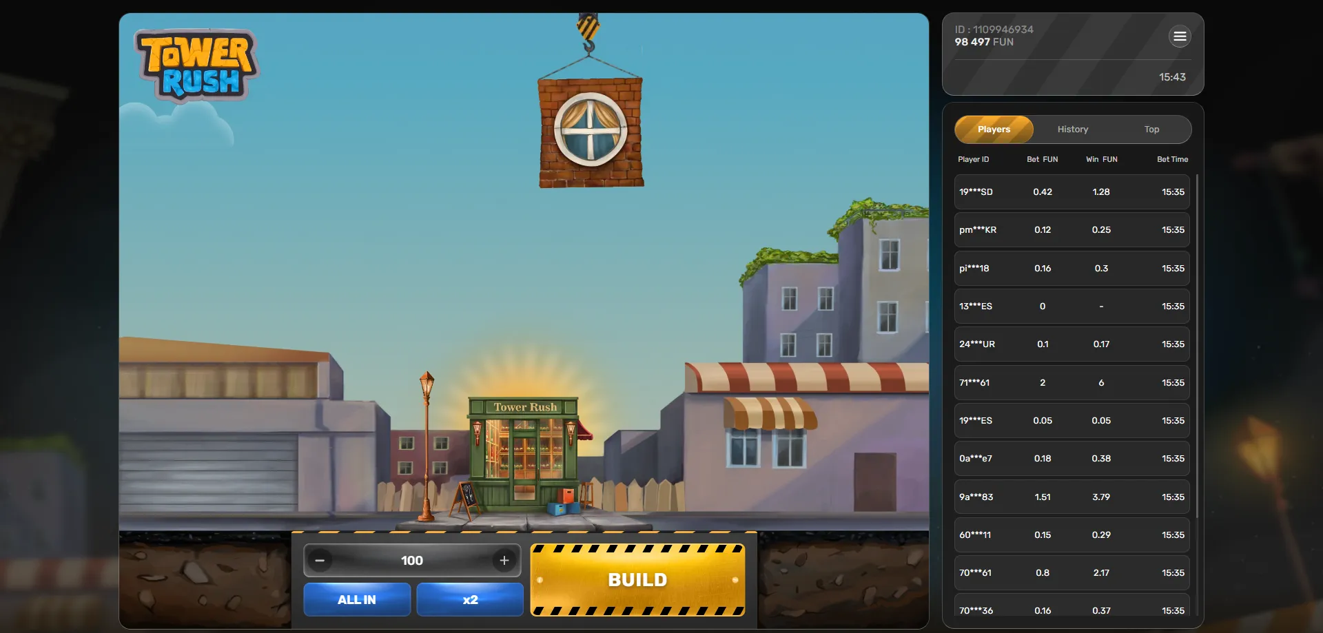 تطبيق tower rush على الموبايل — iOS وAndroid في مصر